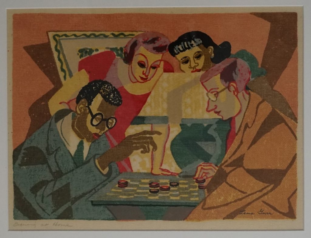 Object of the Week Evening at Home, by Lena Gurr Everson Museum of Art