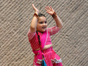 Regina Luitel performs Nepali Dance